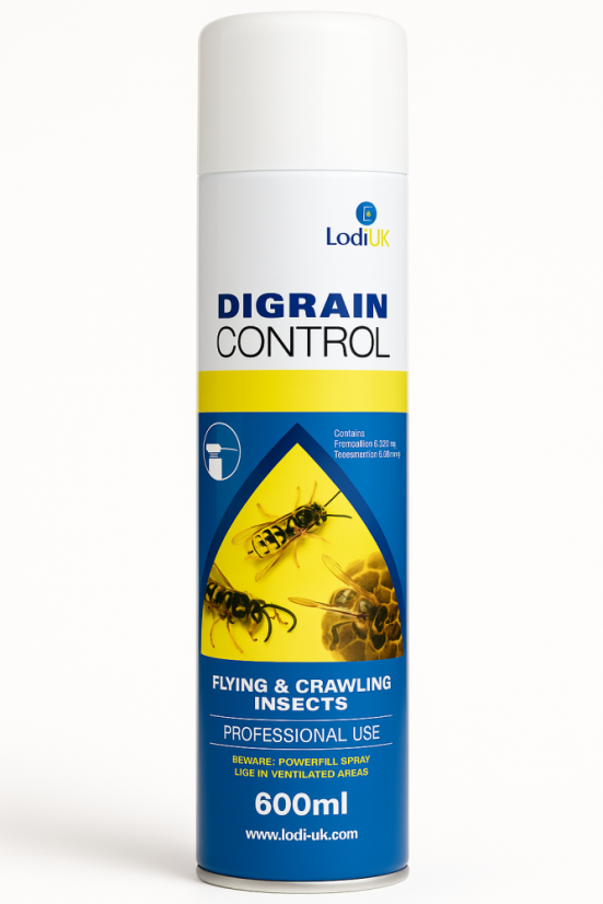 Digrain Control 600ml – sprej proti vosám a sršňům