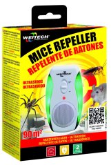Weitech WK 0190 – Ultrazvukový odpuzovač myší a hmyzu s nočním osvětlením