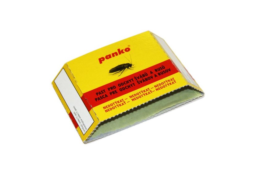 Lepová past na šváby a rusy s atraktantem trojdílná