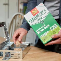 The Big Cheese Netoxická bloková návnada pro myši a krysy – 30 x 10g