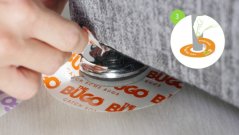 Bugo lepová ochrana postele před štěnicemi na měkkou podlahu 100ks