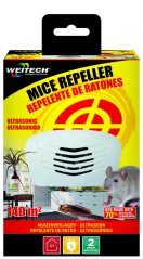 Weitech WK 0220 – Ultrazvukový odpuzovač myší a lezoucího hmyzu