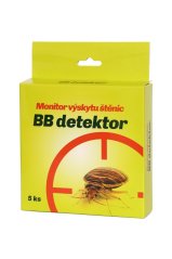 Monitory výskytu štěnice včetně profesionálního feromonu 5 ks