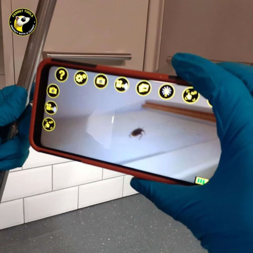 Ferret Pest Camera – Wi-Fi inspekční kamera pro deratizaci a kontrolu škůdců