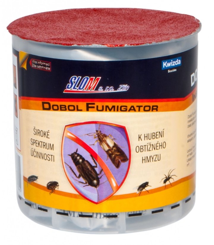 Insekticidní dýmovnice Dobol Fumigator 20 g Insekticidní dýmovnice Dobol Fumigator 20 g