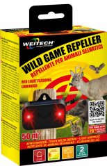Weitech WK0302 – Solární odpuzovač divoké zvěře s červeným světlem