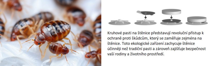Domobios – Ochranný kruh proti štěnicím pod postel 4ks