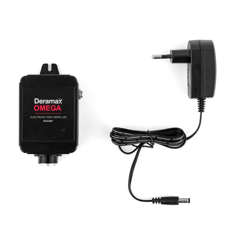 Deramax Omega – ultrazvukový plašič kun a hlodavců