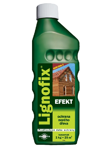 Lignofix Efekt hnědý 1 kg