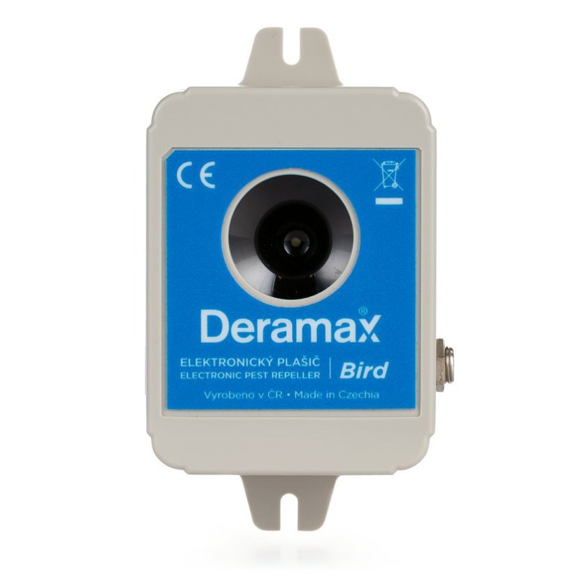 Deramax – Bird – Ultrazvukový odpuzovač – plašič ptáků