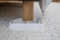 Nattaro miska na ochranu postele před štěnicemi - Bílá