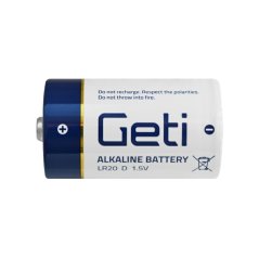 Alkalická baterie typu D - Geti