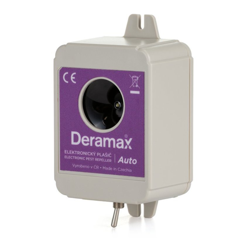 Deramax Auto - Ultrazvukový odpuzovač kun a hlodavců do auta