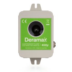 Deramax - Kitty - Ultrazvukový odpuzovač - plašič koček a psů